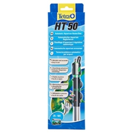 Tetra HT 50 W Reglerheizer, leistungsstarker Aquarienheizer zur Abdeckung unterschiedlicher Leistungsstufen mit Temperatureinstellknopf - 1