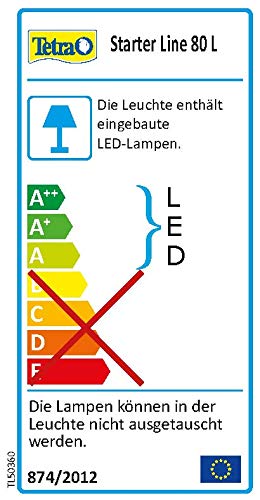 Tetra Regular Starter Line Aquarium-Komplettset mit LED-Beleuchtung stabiles 54 Liter Einsteigerbecken mit Technik, Regular Starterline, Futter und Pflegemitteln - 8