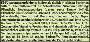 Tetra ReptoMin Hauptfutter (schwimmfähige Futtersticks für Wasserschildkröten), 1 Liter Dose - 5