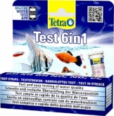 Tetra Test 6in1 Wassertest, für das Aquarium, schnelle und einfache Überprüfung der Wasserqualität, 1 Dose (25 Stk.) - 1