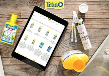 Tetra Test 6in1 Wassertest, für das Aquarium, schnelle und einfache Überprüfung der Wasserqualität, 1 Dose (25 Stk.) - 5