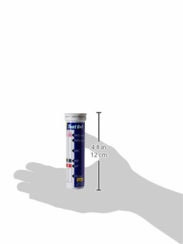 Tetra Test 6in1 Wassertest, für das Aquarium, schnelle und einfache Überprüfung der Wasserqualität, 1 Dose (25 Stk.) - 6
