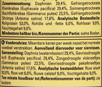 TetraDelica Natural Snack 4-in-1-Mix, Naturfutter-Mischung vier separaten Fächern für alle Zierfische, 250 ml Dose - 6
