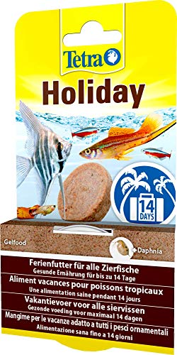 TetraMin Holiday Ferienfutter, Gelfutterblock Fischfutter für eine ausgewogene Ernährung aller Zierfische über einen längeren Zeitraum, 30 g - 3