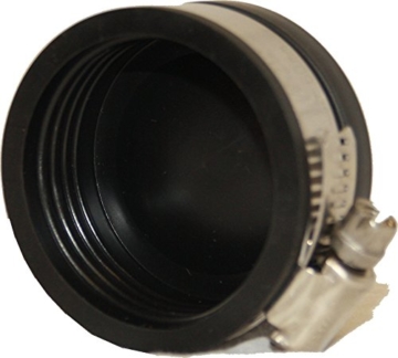 Tomodachi Flexible Endkappe aus PVC Elastomer dichten Rohre perfekt ab und sind dennoch flexibel. Gummirohrverschlüsse für die Abdichtung von Rohren im Haushalt und im Garten (50mm) - 2