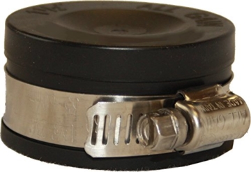 Tomodachi Flexible Endkappe aus PVC Elastomer dichten Rohre perfekt ab und sind dennoch flexibel. Gummirohrverschlüsse für die Abdichtung von Rohren im Haushalt und im Garten (50mm) - 3