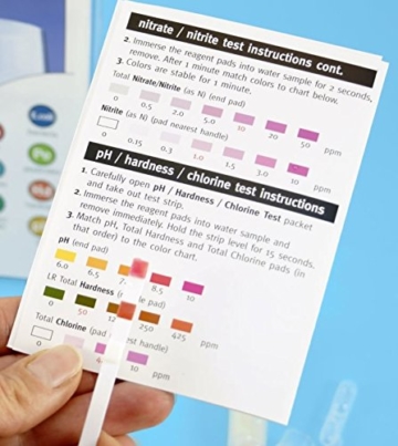 Trinkwasser Wassertest (10 versch. Tests in 1) mit deutsch/englisch bedienungsanleitung - 3