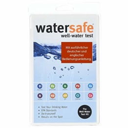 Trinkwasser Wassertest (10 versch. Tests in 1) mit deutsch/englisch bedienungsanleitung - 1