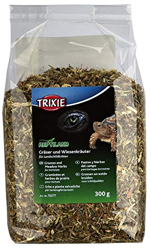 Trixie 76277 Gräser und Wiesenkräuter für Landschildkröten, 300 g - 1