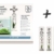 Tropica CO2-Nano-System - Komplettset + 3X CO2 - Ersatzflaschen 95g Vorratspack - 1