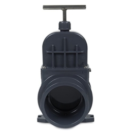 VDL Zugschieber 110 mm mit leicht auswechselbarer Dichtung, Arbeitsdruck 1bar - 1