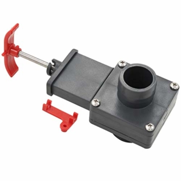 vidaXL 2x Absperrschieber 1,5