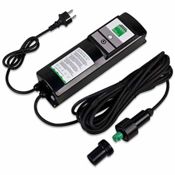 WAGNER green UVC Tauchstrahler 3-tgl. Bausatz mit Betriebsstundenzähler, UVC Teichklärer Lampe für den Gartenteich und Koiteich Filter zur Entkeimung und als Algenvernichter (75 Watt 3-TLG. Bausatz) - 2
