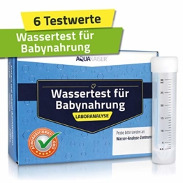 Wasser Test "Baby" – Analyse der wichtigsten Stoffe im Leitungswasser für die Zubereitung von Babynahrung - 1