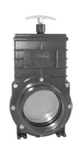 Xclear PVC Zugschieber 110 mm - 1