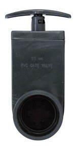 Xclear PVC Zugschieber Ø 50 mm - 1