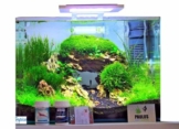 Blau Aquaristic - Nano-Aquarium Square 28 Liter - Starter Komplettset LED, Filter - 1