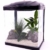 Hr-230 schwarz Nano Aquarium Komplettaquarium Mini Aquarium Filteranlage Nanoaquarium Komplett Filter Beleuchtung - 2