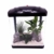 Hr-230 schwarz Nano Aquarium Komplettaquarium Mini Aquarium Filteranlage Nanoaquarium Komplett Filter Beleuchtung - 1