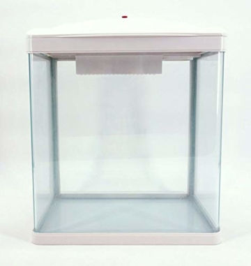 HR-320 weiß Nano Aquarium Komplettaquarium Mini Aquarium Filteranlage Nanoaquarium Komplett Filter Beleuchtung - 4