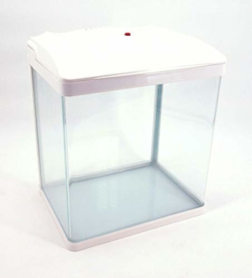 HR-320 weiß Nano Aquarium Komplettaquarium Mini Aquarium Filteranlage Nanoaquarium Komplett Filter Beleuchtung - 6