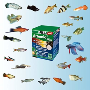 JBL ArtemioMix 30902 Alleinfutter für Krebse zum Anmischen, Lebendfutter 230g - 7