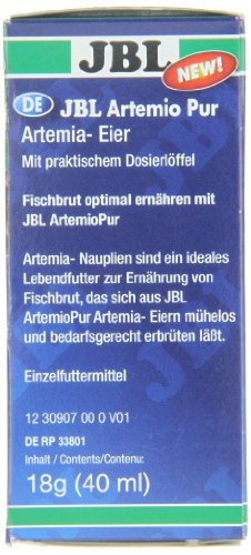 JBL ArtemioSal 30907 Eier zum Anmischen von Lebendfutter, Eier 40 ml - 7