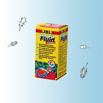 JBL NobilFluid Artemia 30881 Aufzuchtfutter für Jungfische eierlegender Aquarienfische, Fluid 50 ml - 6