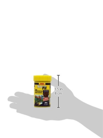 JBL NovoFil 30260 Ergänzungsfutter für wählerische Aquarienfische, Rote Mückenlarven, 100 ml - 7