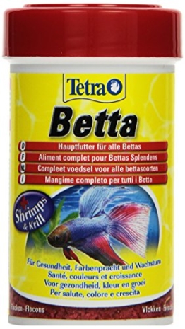 Tetra Betta (hochwertiges Hauptfutter speziell entwickelt für Betta splendens und andere Labyrinthfische), 100 ml Dose - 1