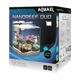 Aquael Nano Reef Duo 49L weiß - Riff Aquarium Set - 1
