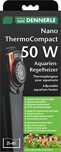 Dennerle Nano Heater Compact | Regel-Heizer für Nano-Aquarien (50 Watt) - 1