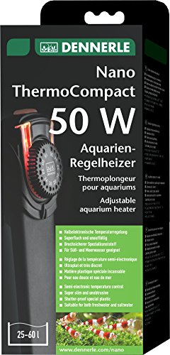 Dennerle Nano Heater Compact | Regel-Heizer für Nano-Aquarien (50 Watt) - 2