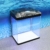 Nano Aquarium der HRC Reihe in verschiedenen Größen und Farben Filteranlage Nanoaquarium Komplett Filter Beleuchtung, HRC ohne Deko:HRC 320 schwarz - 2