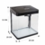 Nobleza - Nano-Fischtank-Aquarium mit LED-Leuchten & Filtersystem, tropischeAquarien, 14 Liter, Schwarz - 6