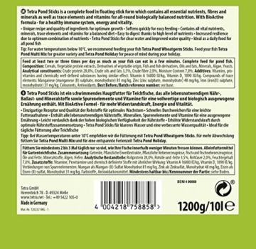 Tetra Pond Sticks - Fischfutter für Teichfische, für gesunde Fische und klares Wasser, verschiedene Größen - 3