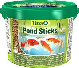 Tetra Pond Sticks - Fischfutter für Teichfische, für gesunde Fische und klares Wasser, verschiedene Größen - 1