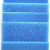 Wohnkult Filtermatte Filterschwamm blau alle Größen von 50 x 50 x 2 cm – 100 x 50 x 10 cm Grob und Fein (100 x 50 x 3 cm FEIN 30 PPI) - 