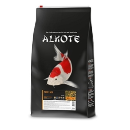 AL-KO-TE, 3-Jahreszeitenfutter für Kois, Frühjahr bis Herbst, Schwimmende Pellets, 6 mm, Hauptfutter Profi Mix, 7,5 kg - 1