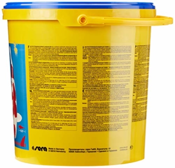 Sera 07018 KOI Professional Sommerfutter 7kg Professional Sommerfutter für die Extraportion Energie bei Temperaturen über 17 °C mit einem ausbalancierten Protein/Fett-Verhältnis - 4