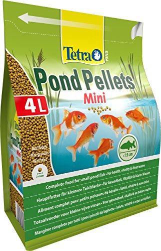 Tetra Pond Pellets Mini – Hauptfutter für alle Teichfische, schwimmfähige Futter Pellets für die tägliche Fütterung, verschiedene Sorten - 2