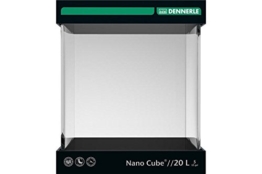 Dennerle Nano Cube 20 Liter - Mini Aquarium mit Abgerundeter Frontscheibe - 1