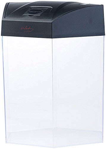 infactory Nano Aquarium: Beleuchtetes Panorama-Aquarium Hexagon, Komplett-Set, 19 l (Aquarien Komplettsets) - 4