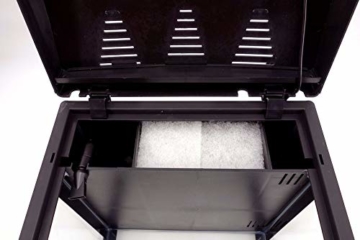 Nano Aquarium Set XCube Komplettset schwarz Cube | 26 Liter Becken inkl. Deko, Pflanzen, LED und Mondlicht | Für Anfänger geeignet - 5
