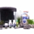 Nano Aquarium Set XCube Komplettset schwarz Cube | 26 Liter Becken inkl. Deko, Pflanzen, LED und Mondlicht | Für Anfänger geeignet - 1