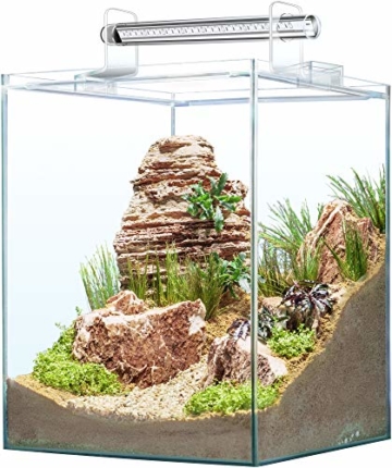 sera 32368 Scaper Cube 80 l Startset modernes Nano Glas Aquarium mit LED-Beleuchtung und Filter - 2