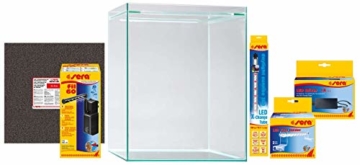 sera 32368 Scaper Cube 80 l Startset modernes Nano Glas Aquarium mit LED-Beleuchtung und Filter - 3