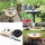 Ankway Solar Springbrunnen garten mit 1.4W Monokristalline Solar Panel für Gartenteich oder Springbrunnen - 9