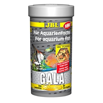 JBL Gala 40431 Premium Alleinfutter für Aquarienfische, Flocken 250 ml - 1