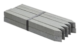 OASE 57753 PondEdge 10 Erdspieße Teichrandsystem & Beeteinfassung, Grau, 38 x 3,1 x 3,1cm - 1